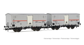 Rivarossi HR6604 - H0 - 2-tlg. Set Kühlwagen Ifms, FS, Ep. IV